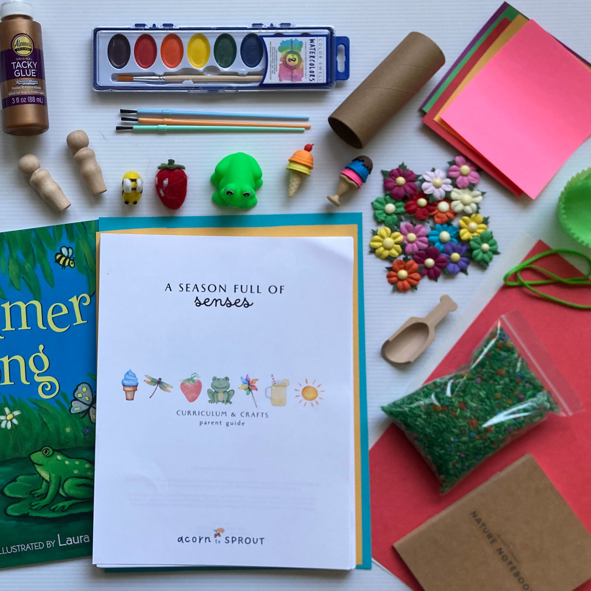 Summer Song by Kevin Henkes included in A Season Full of Senses homeschool box