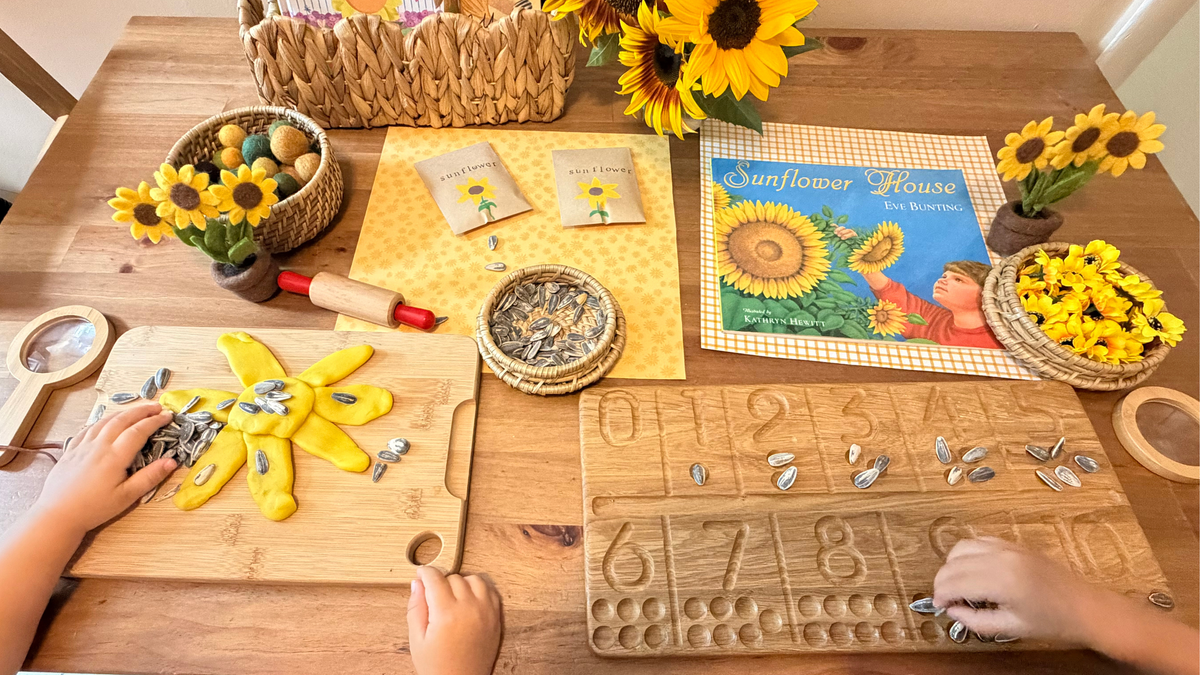 Sunflower House Activities for Preschoolers: Follow the Story Into Play & Learning