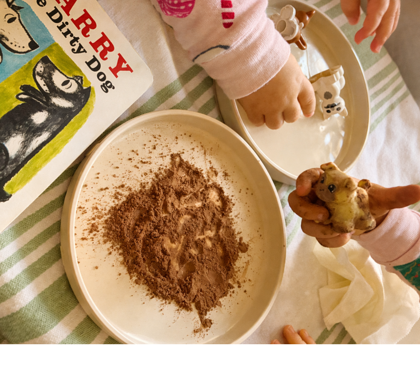 Young children explore a simple hands-on activity inspired by a picture book using everyday materials.