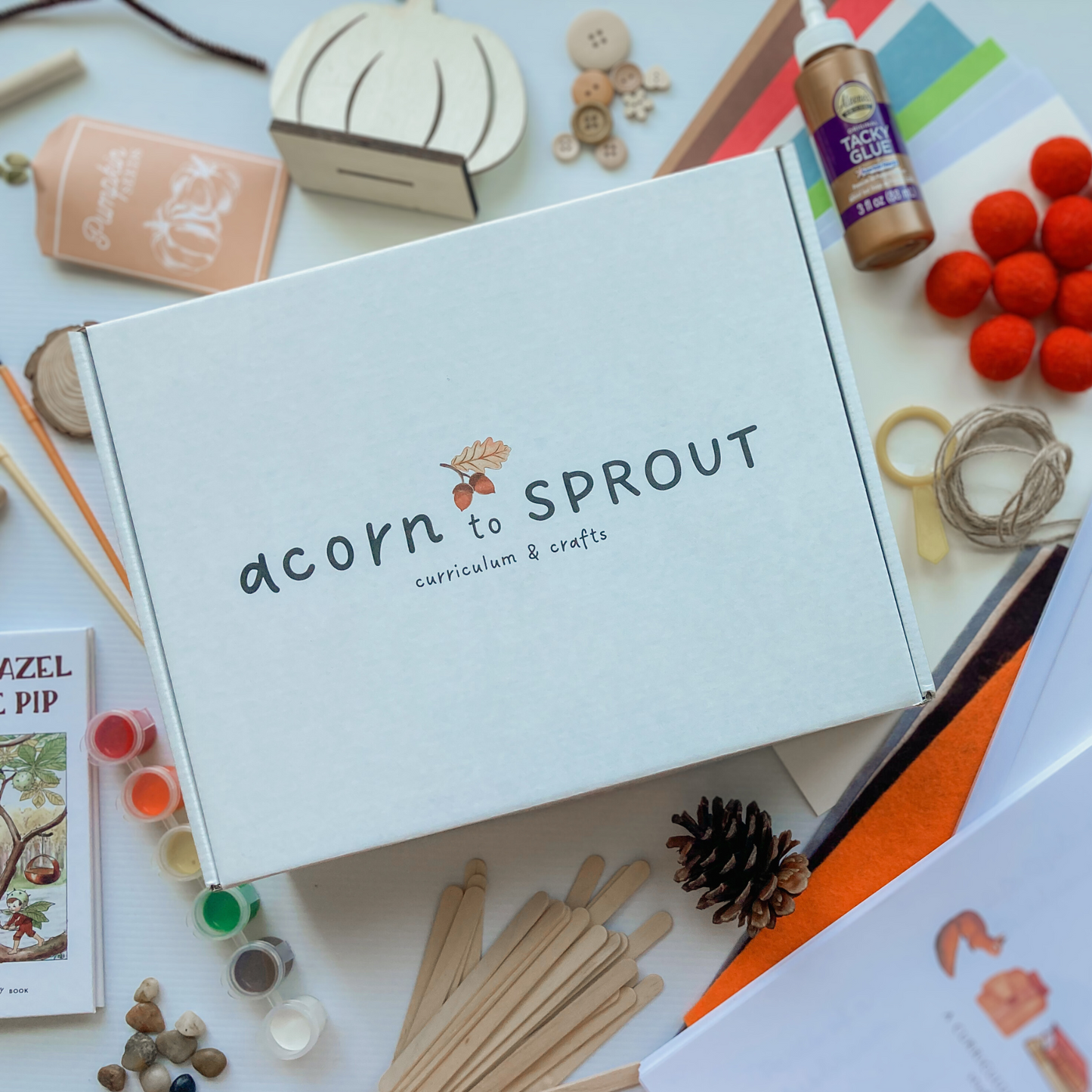 A Walk Through Autumn: A Month-Long Curriculum and Craft Box