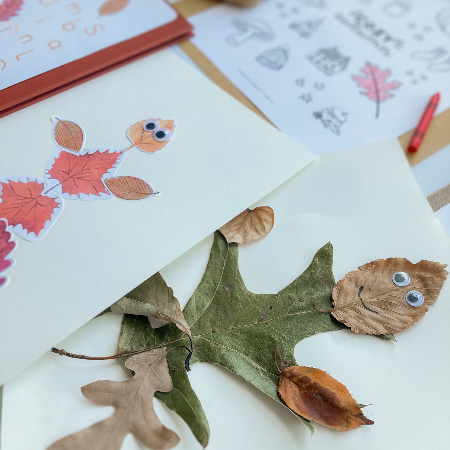 A Walk Through Autumn: A Month-Long Curriculum and Craft Box