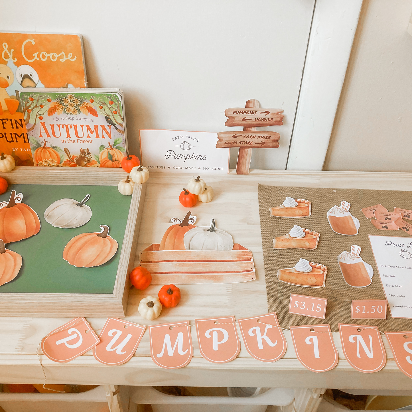 A Walk Through Autumn: A Month-Long Curriculum and Craft Box